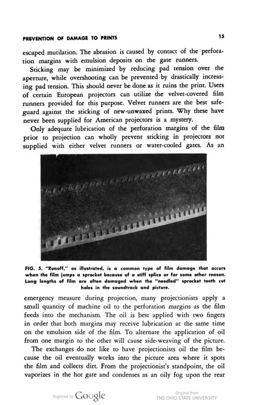 Photograph of "Runoff," Manual of Practical Projection