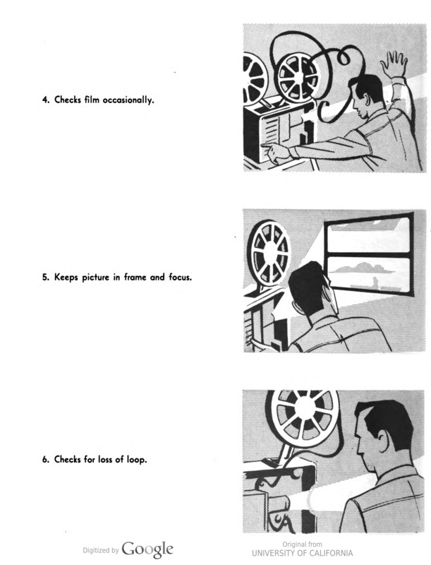 Page from Projectionists' Manual