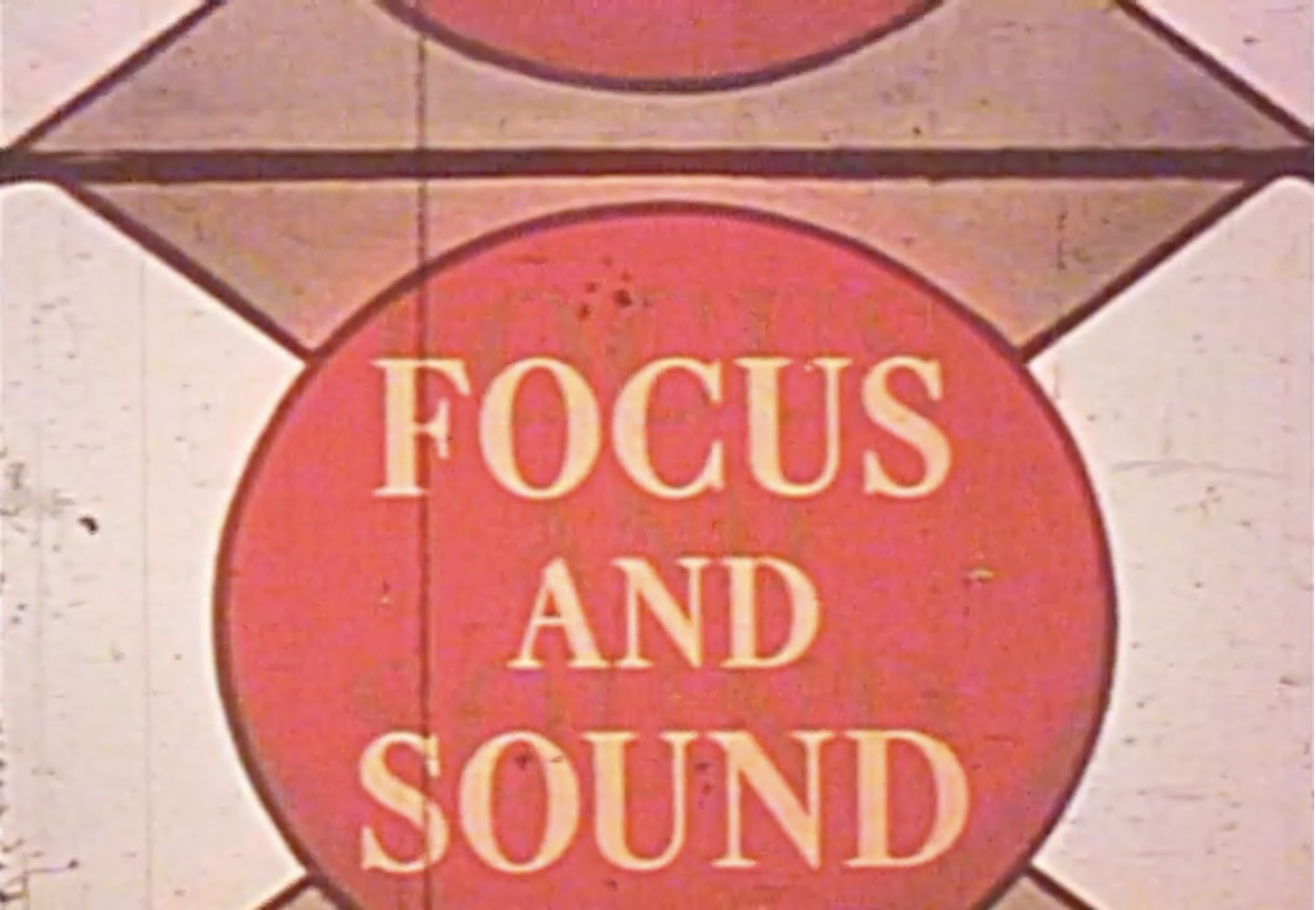 16mm Projection Focusing Leader, 1972