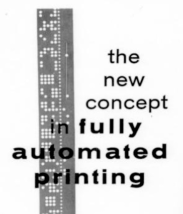 Ad for Bell and Howell Automated Film Printer, 1963